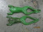 Vintage Carnival Rubber Flip Frogs
