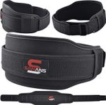 5.5 Inch Weight Lifting Belt Neoprene Gym Back Support for Squats Deadlifts