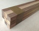 American Walnut Timber Project Pack 450mm x 20mm x 20mm Craft Woodwork Hardwood 
