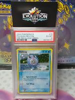 Pokémon EX Poliwag Reverse Foil Fire Red & Leaf Green #75 PSA EX-MT 6