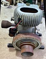 Wolseley wd2  with flat and v belt pulley, very good spark, comes on a skid