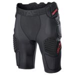 Alpinestars 2026 Bionic Pro Protection Shorts Black Red  MX Motocross Off Road