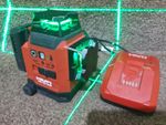 Hilti PM 30 MG Green Multi-Line Laser with Battery and Charger Good Condition