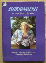 Large format booklet on silk painting with numerous templates and suggestions