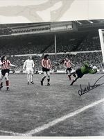 Sunderland  AFC Jim Montgomery Signed A3 Print 16x12 Inches