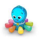 Baby Einstein Go Opus Go Crawl & Chase Pal, Music & Lights Octopus Toy, 3M-5Y