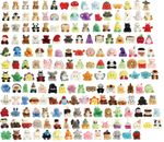 NEW AURORA PLUSH ASSORTED PALM PALS CUDDLY SOFT TOY TEDDY BEAR - CHOOSE DESIGN