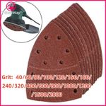 10-40PCS Mouse Detail Sanding Sheets 150mm Hook&Loop P40-2000 Assorted Grit