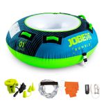 Jobe Rumble 1P Package Inflatable Ringo Disc Donut Towable