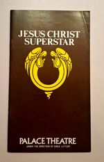 Jesus Christ Superstar, Palace Theatre London, Paul Nicholas, Lloyd Webber