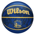 Wilson NBA Official Golden State Warriors Tiedye Team Size 7 Basketball And Pump