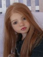 Finished 40in Reborn Dolls Toddler Girl Aloenka Rooted Hair Assembled Toy Gift