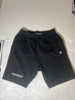 Ursus.Izzue.Bape Basic Sweat Shorts Black Cotton Blend
