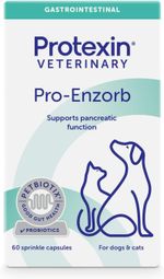 Free Royal Mail Service - Protexin Pro-Enzorb Dog/Cat x 60 Caps