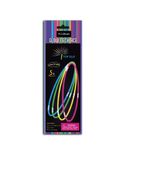 24/48/60/72  8" GLOW STICKS NECKLACES PARTY FAVORS NEON COLOR + CONNECTORS