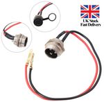 Use 3 Pin-Prong 2 Wire For Balancing Scooter Hoverboard Charging Charger Port UK