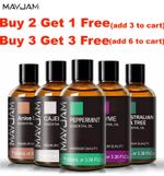 MAYJAM 100ml Essential Oil Pure Natural Essential Oils for Aromatherapy Diffuser