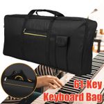 61-Key Keyboard Bag Electronic Piano Padded Cover Carry Case For Casio Yamaha