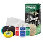 Novus Plastic Polish Golf Club +Cart Scratch Removal/Polish Kit Golfing Care Kit