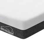 5ft King 20cm Memory Foam Mattress Soft Fabric Skin‑Friendly Breathable Cover