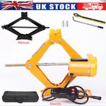 Electric Car Jack Floor Jack 3 Ton Manual Scissor Jack Car Repair Tool Kit UK