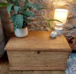 Antique Wooden Storage Chest