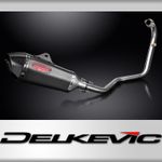 Benelli BN125 2022-2024 Complete Exhaust System X-Oval Carbon Silencer Can