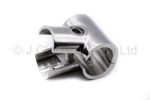 HD Hinged Rail Connector T Tee 90 Degree Stainless Steel 316 Boat frame fitting