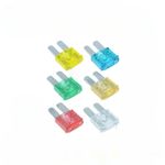 Micro2 Blade Fuse 30 Pack Assortment 5A 10A 15A 20A 25A 30A Auto Car Van Bike