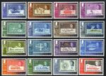 BRITISH ANTARCTIC TERRITORY 2013 50TH ANNIVERSARY OF FIRST STAMPS SET OF 16  MNH