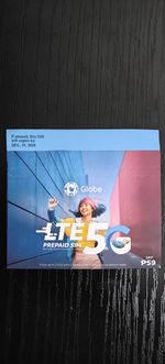 GLOBE 5G Prepaid Roaming Philippines SIM Card LTE Tri-Cut Mini Micro Nano