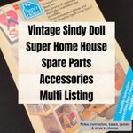 Vintage Sindy Doll House Super Home Spare Parts Pedigree Toys MULTI LISTING
