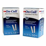 25 On Call Blood Ketone Test Strips
