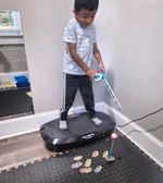 vibrating plate kids children sensory autism soothing relaxing therparutic