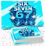 67 PERSONALISED BIRTHDAY ICING EDIBLE COSTCO CAKE TOPPER GC-913
