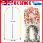 Large Wedding Arch Door Backdrop Stand Flower Display Frame Backdrop Metal Rack