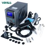 YIHUA 948D-I 110W Desoldering Rework Station Digital Vacuum Pump Suction Tin Gun