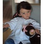 30inch Already Finished Reborn Baby Doll With Hand-Rooted Hair Toddler Girl Gift