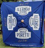 1 Angelo Poretti 2x2m Square Beer Garden Copper Parasol Pub Man Cave Brand New 