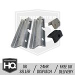 VW T5 T6 Genuine Kombi Reinforcement Plates / Brackets set for 2 + 1 Rear Seats