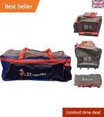 22Yards Large Capacity Wheelie Cricket Bag – Ultimate Equipment Storage Solution