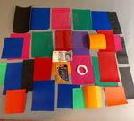 INFLATABLE ASSULT COURSE  SLIDE REPAIR KIT NEEDLES THREAD & SCISSORS PVC 