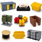 Model Railway Industrial Construction Parts 00 and HO Gauge Buildings & Scenery