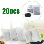 New 20 Bags Activated Charcoal Carbon Filter Sachets For Pure Water Distiller