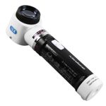 illuminated 10x MAGNIFIER LOUPE PCB Stamp inspection magnifying ENGINEER SL-71