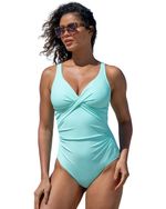 Pour Moi Indonesia Swimsuit Twist Tummy Control Womens Swimming Costume 25627