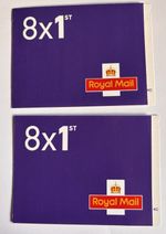 Royal Mail 1st Class Stamps - Book of 8 X 2 - 16 Stamps First Class