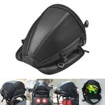 Motorcycle Tail Bag Waterproof Luggage Bag Rear Seat Bag Motorbike Saddle Bags