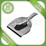 DUSTPAN AND BRUSH LIGHT WEIGHT DUST PAN SET HOME CLEANING SUPPLIES RUBBER SCOOP