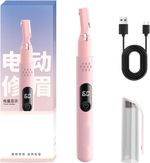 Electric Eyebrow Shaver 2 in 1 Eyebrow Trimmers Facial Hair Remover Painless UK